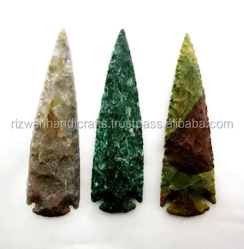 
Semi Precious Stone Agate Material Arrowhead. 