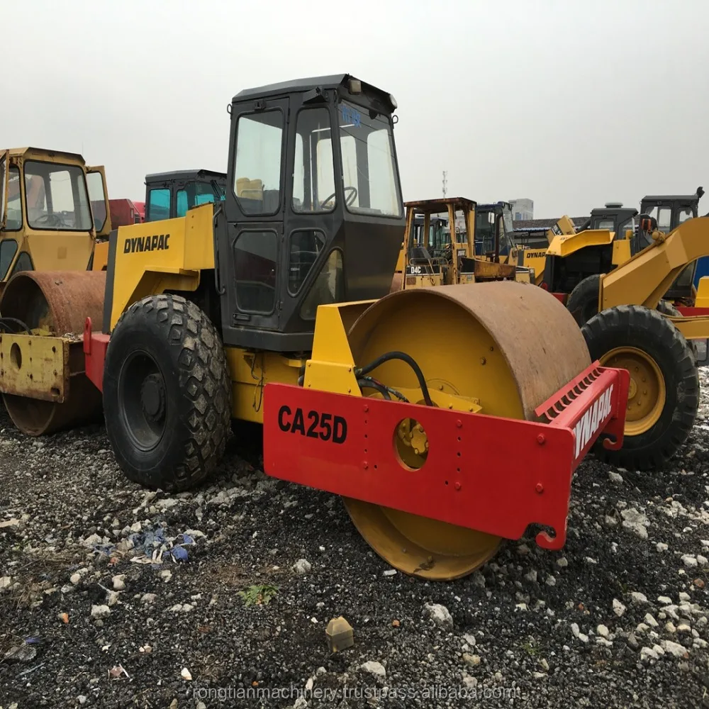Dynapac ca25d road roller for sale, Japan used Dynapac road roller CA25D CA30D, single drum roller compactors