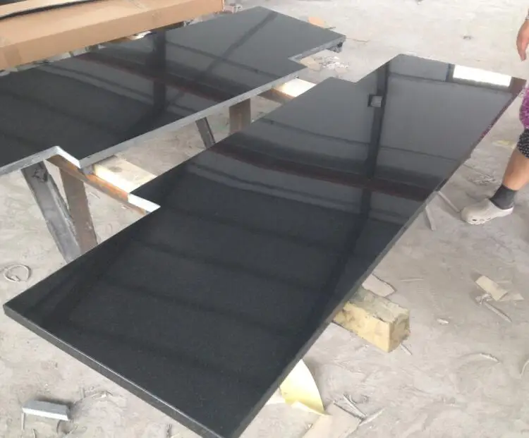 Black granite stove hearth for sale