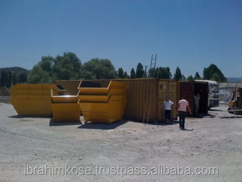 8 м3 контейнер для отходов мусора мусорный 10 ярдов