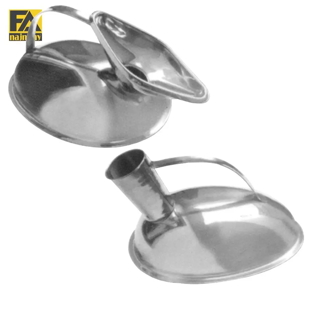 Silver stainless steel Urinal Female