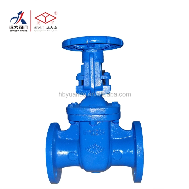DIN CAST IRON METAL SEATED OS&Y GATE VALVE