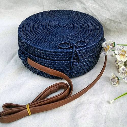 Factory Wholesale Price Handmade Bamboo Bag, Rattan Beach, Purse Women, crossbody Handbag handicraft