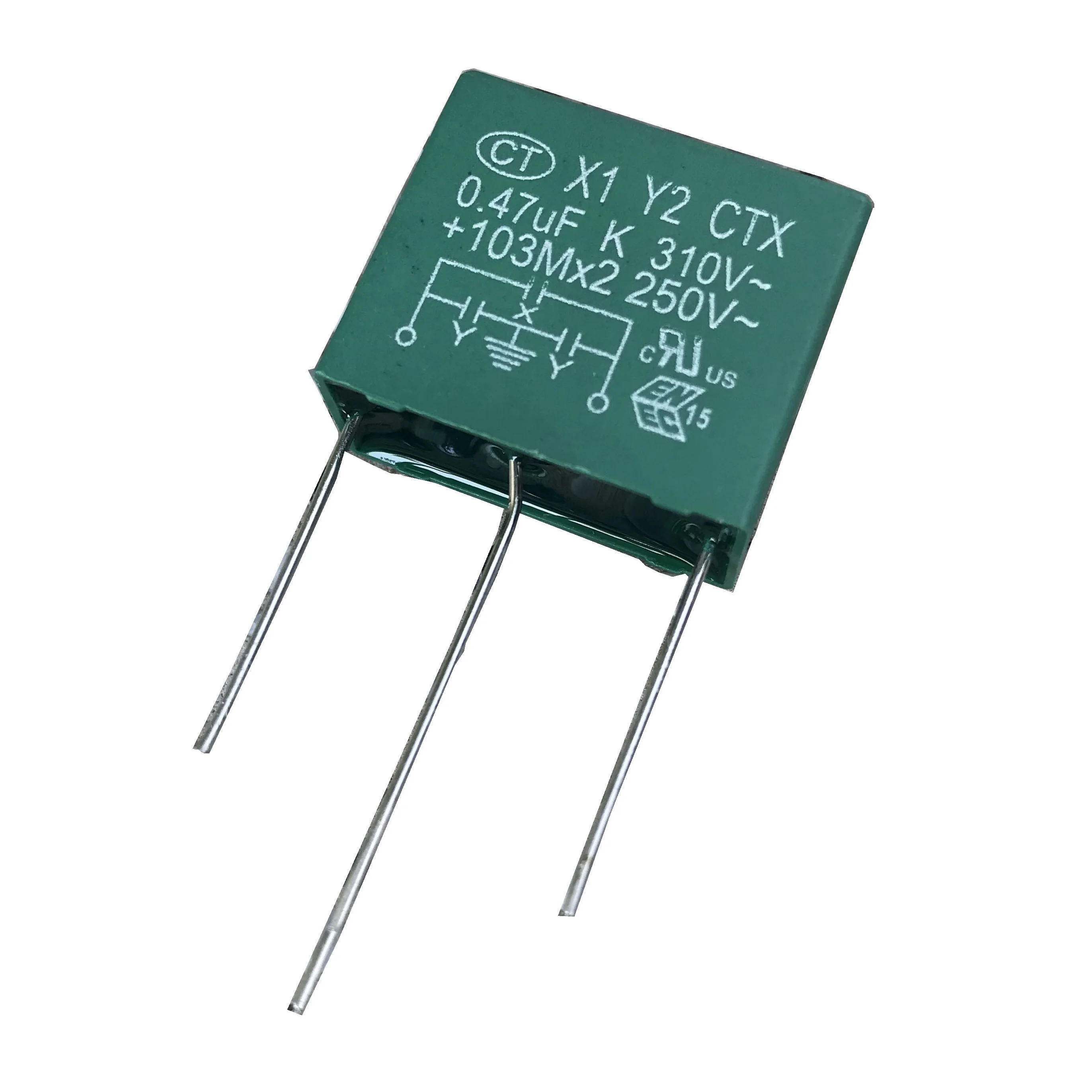 X1Y2 Film Capacitor for Interference Suppressor
