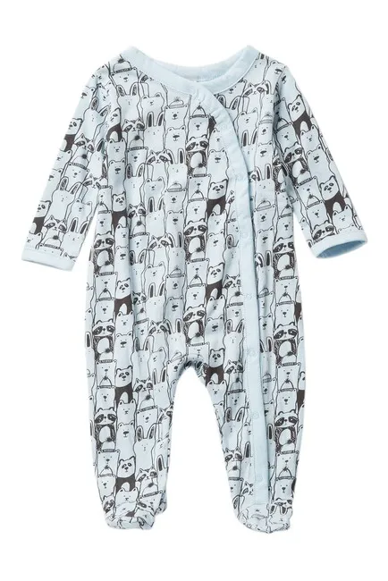 
Oeko Tex Certified 100% Organic Cotton Clothes Newborn Baby Footie 