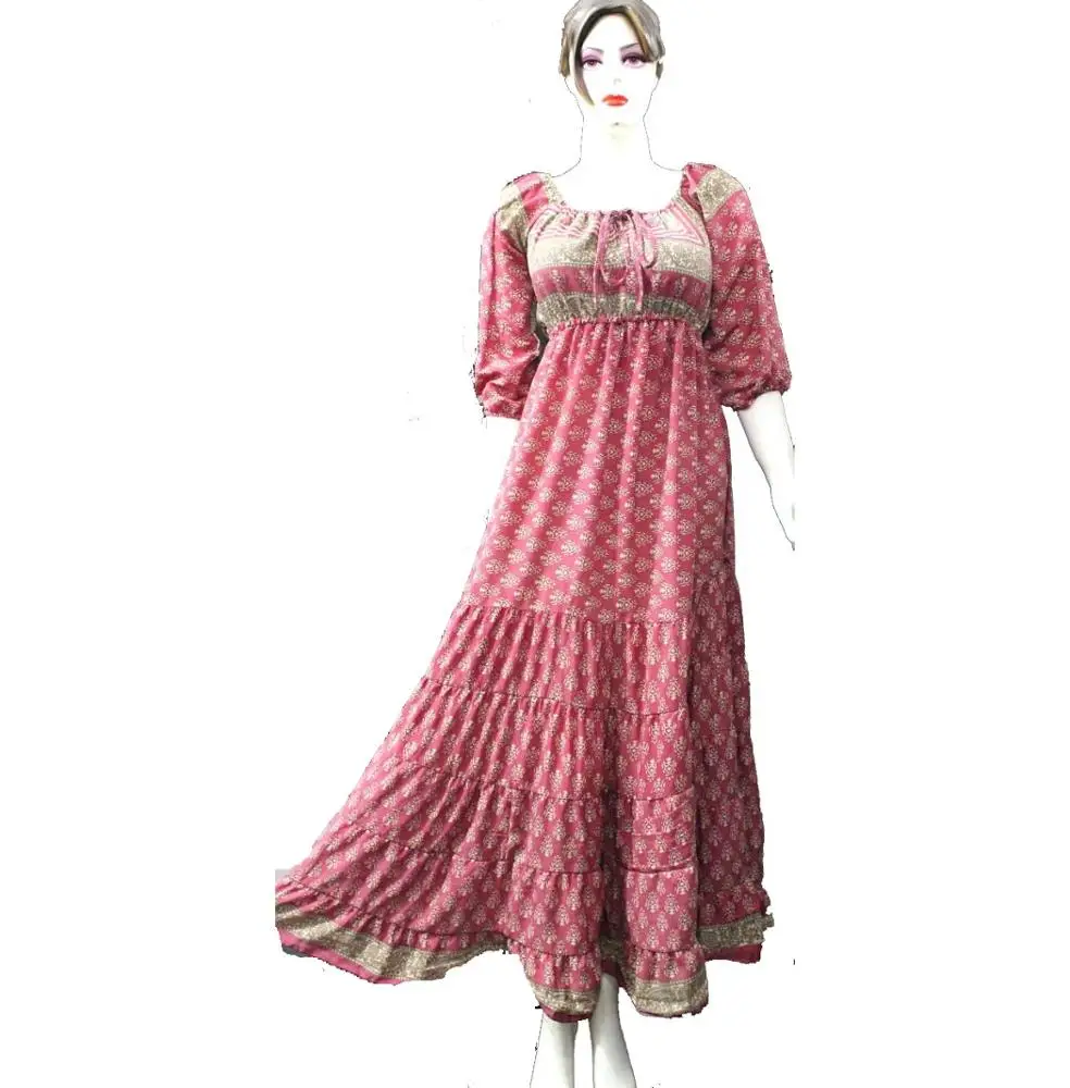 Buy Wholesale Lott Of Handmade Designer Ladies Wear Silk Maxi Dress