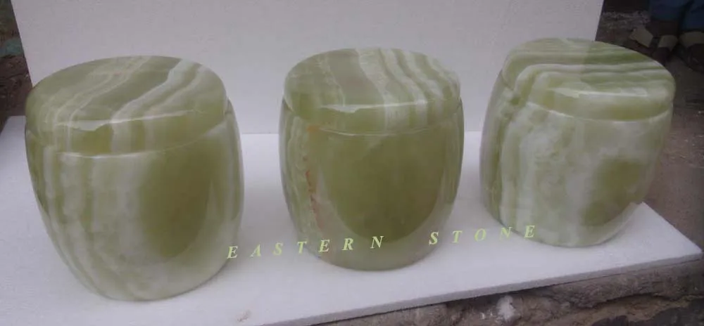 
TOMBSTONE ONYX, MARBLE STONE CREMATION URNS 