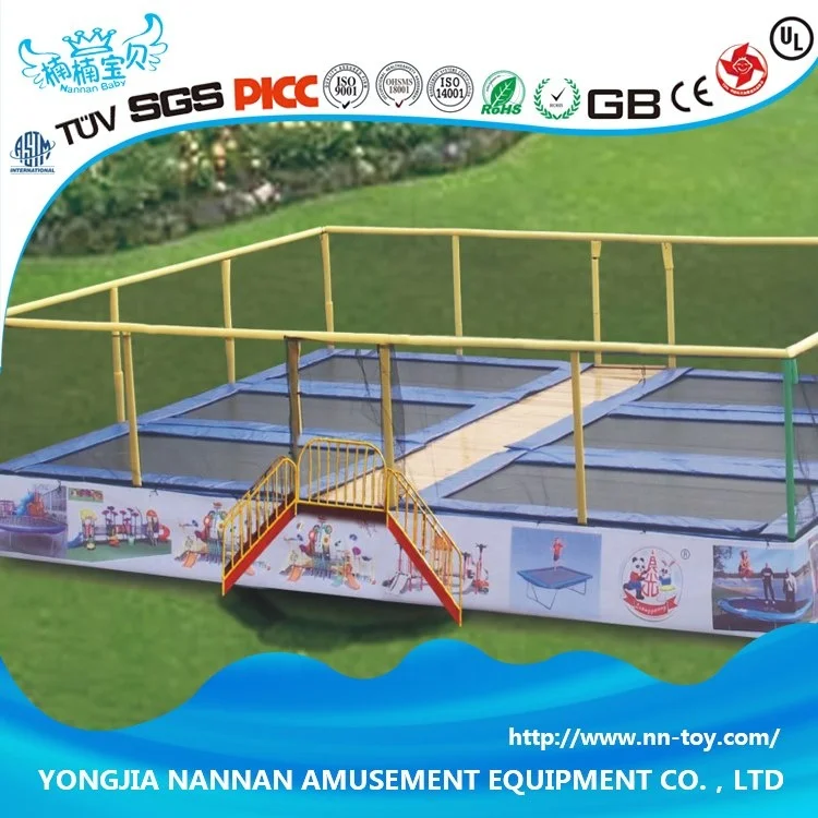 Nanan cheap Price Outdoor mini kids fitness jump trampoline for sale child round Trampoline Customized with tent/roof in ground