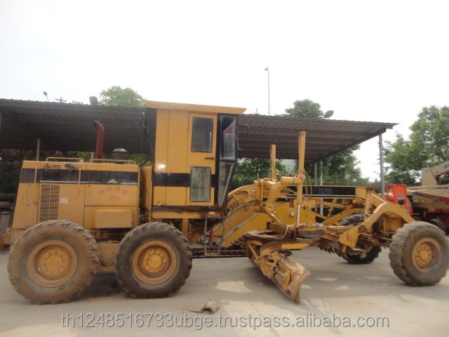 used /second hand cat graders CAT 120H with high quality and low price in shanghai