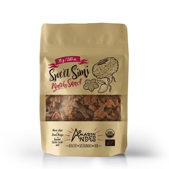 Здоровые, энергетические и питательные закуски Simi Maca 75 г, оптовый поставщик