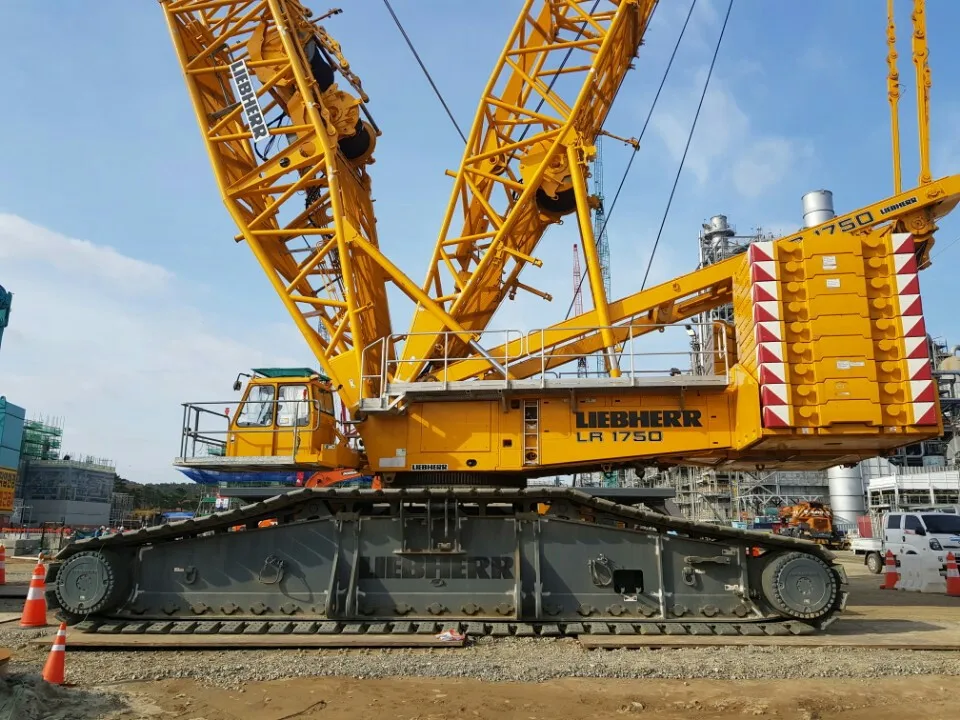 
[ Winwin Used Machinery ] Used Crawler Crane 750ton LIEBHERR LR1750 2014yr For sale 