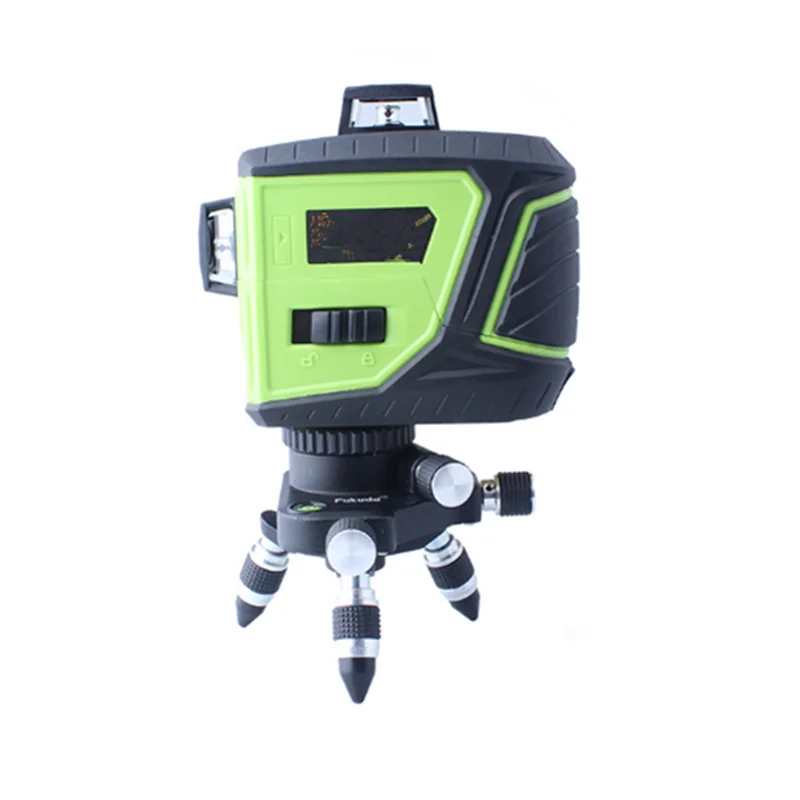 360 Rotary Green 12 Lines 3D Laser Level