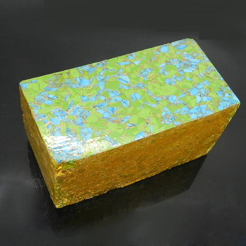 Natural Mohave Blue Green Turquoise Gemstone Rough Slab Top Sale Loose Gemstone