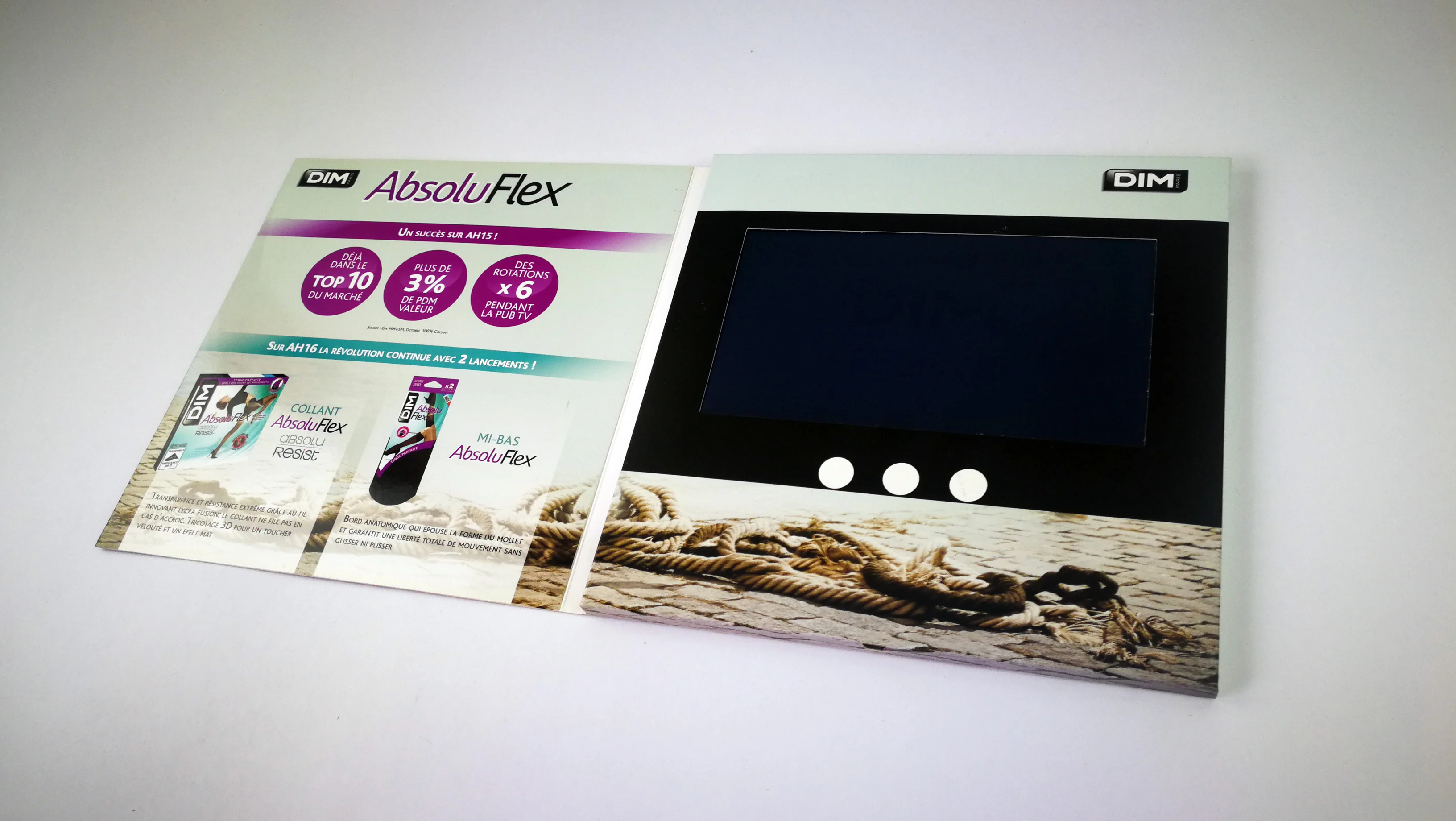 Business Promotion Cheap Price Custom Gift Card with 4.3inch Screen LCD Video Brochure Greeting/Invitation Luxury Card Module