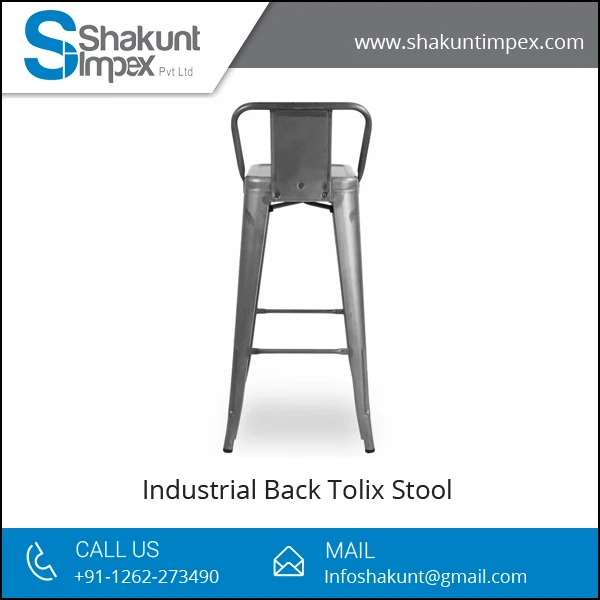 
Hot Selling Sturdy Design Industrial Back Stool from Trusted Supplier 