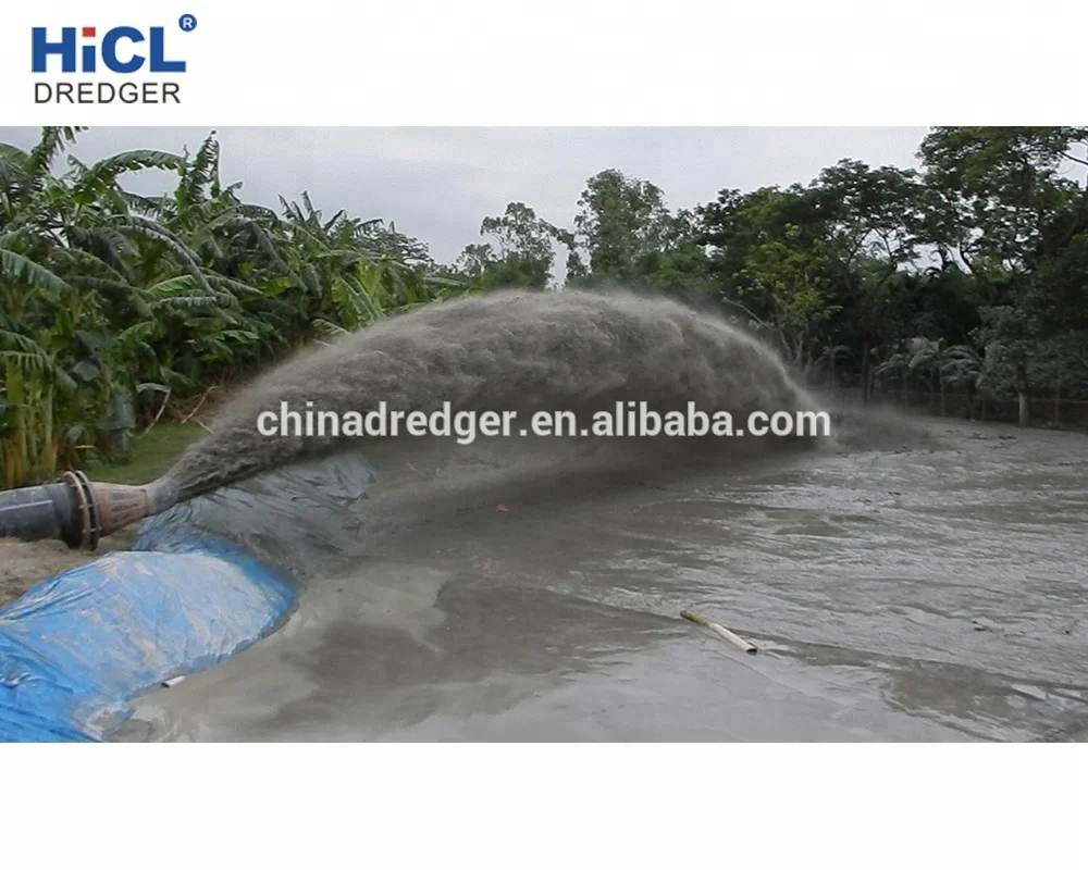 China HICL HCS150 6inch 550m3/h cutter suction sand/mud dredger for hot sale (CCS certificate)