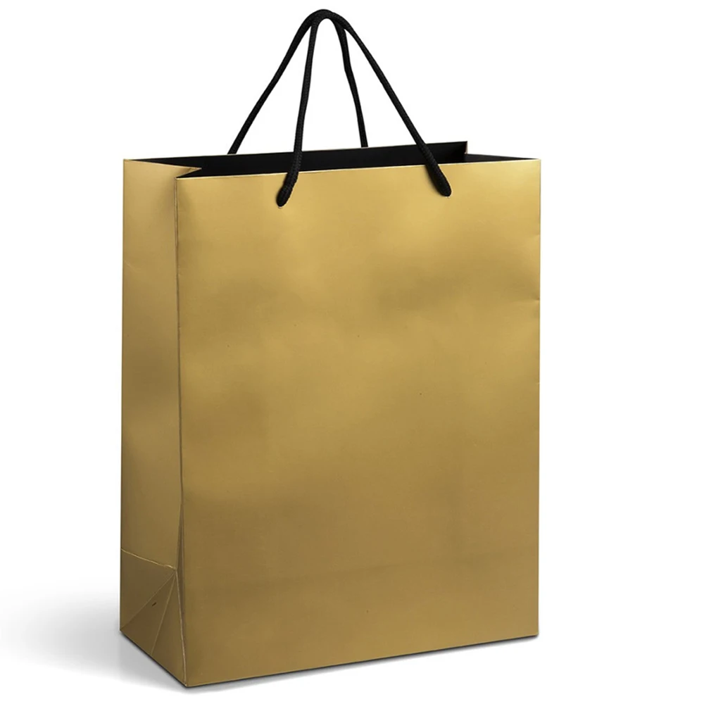 Custom logo gift kraft shopping small paper jewelry bag