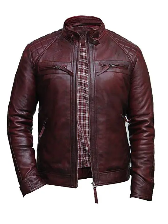 Кожаная мужская куртка-бомбер с воротником-стойкой из натуральной овечьей кожи, теплая куртка, сделанная в Пакистане, на молнии по индивидуальному заказу