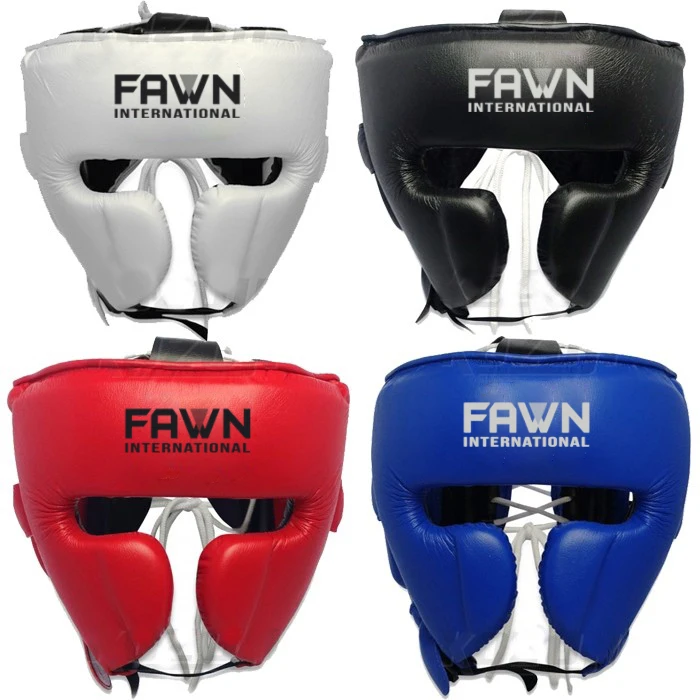 Head Guard Bar Helmet Kick Boxing Gear Face Protection Headgear