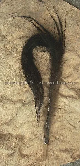 Buffalo/cow animal tail hair material for brush