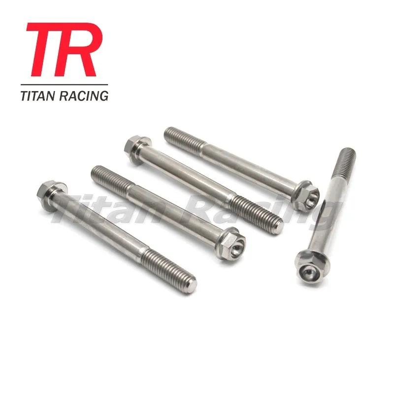 Ti hex flanged head bolt 5/16'-18/24 IFI-111 ANSI/ASME B18.2.1