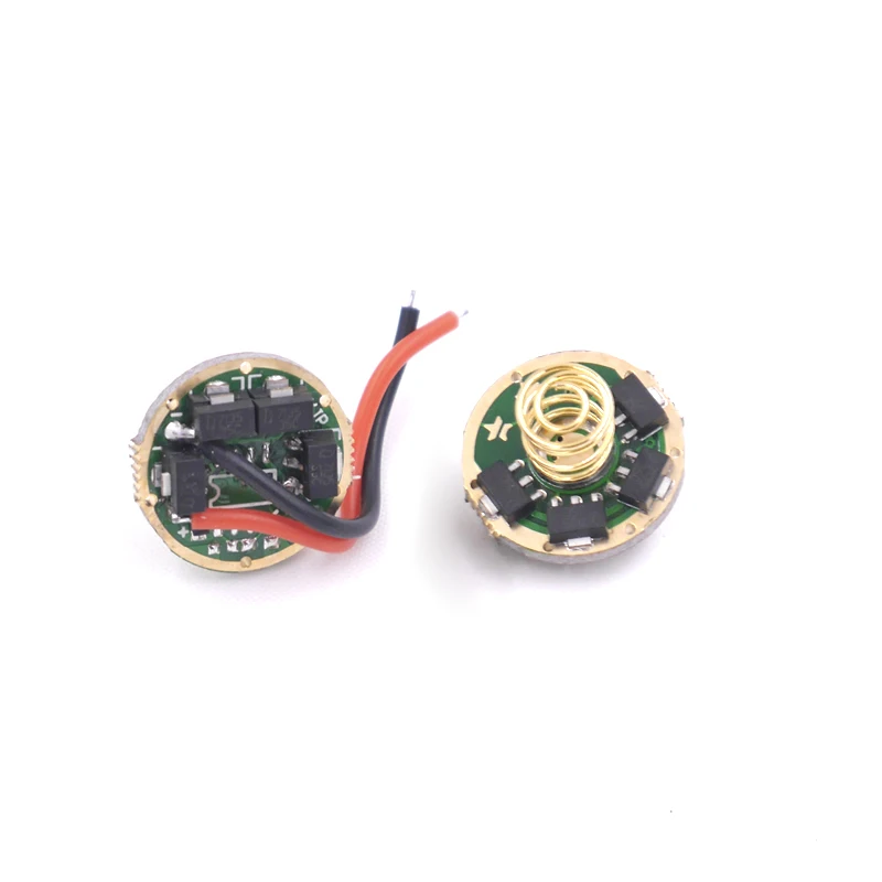 12x 7135 1/3/5 Mode 4200mA 17mm Driver flashlight Circuit Board 4.2A MCU For 10W XML L2 T6 U2 U3 V2 V5 V3 LED