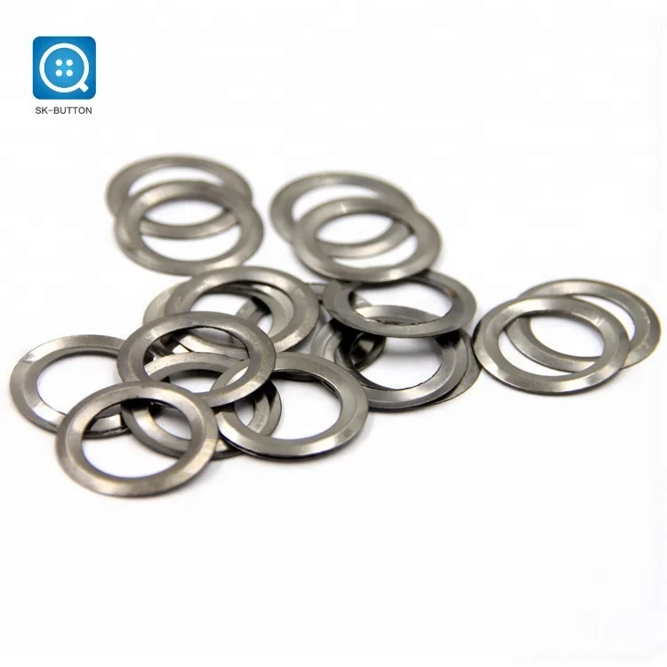 custom different colors soukou sliver copper jacket jeans wear eyelet metal ring button for swimwear