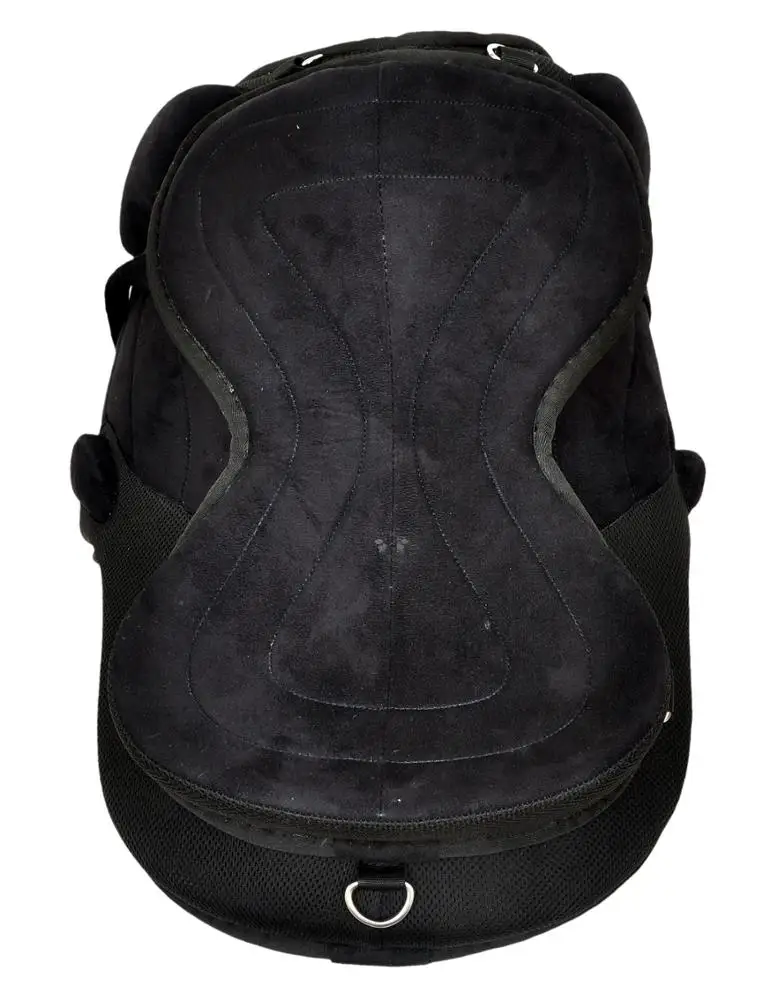 Manaal Enterprises Premium Horse Freemax Saddle Classic Design Saddle Genuine Equine English Horse Synthetic Treeless Saddle