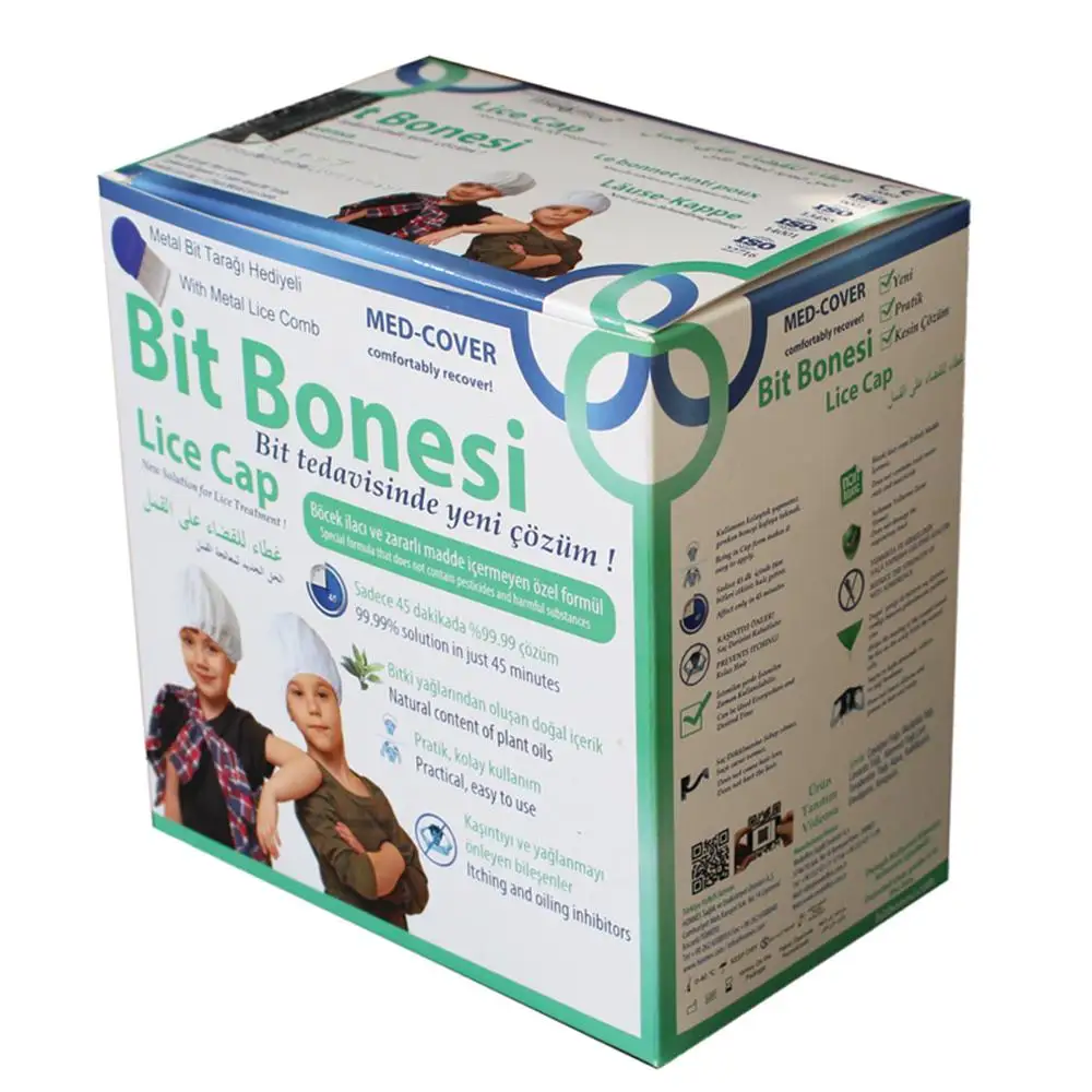 READY TO USE First in the World - Lice Cap -Lice Treatment -New!!