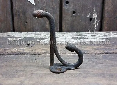 OMG Industries buy best acorn cast iron three hat & coat hook decorative wall mount coat hook wholesale product coat hook