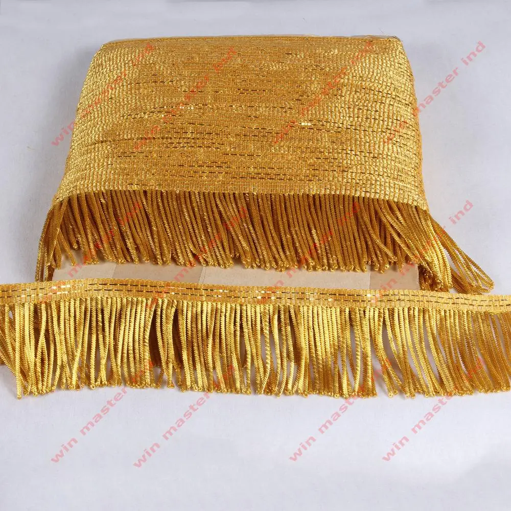 Gold wire fringes manufacturers