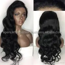 END OF SUMMER OFFER ON NATURAL FULL LACE WIGS INDIAN TEMPLE UNPROCESSED HUMAN HAIR LACE WIGS NATURAL BLACK FREE FEDEX SHIPPING