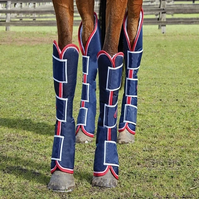 BEST High Quality Horse Stable boots  Transport boots Wholesale Price Horse Care Products for Sale folded