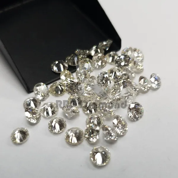 HPHT Round Cut Diamond ,Lab Grown Diamond VVS-VS DEF CVD Polished Loose diamond IGI GIA certificate