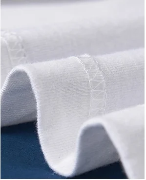 pure combed cotton personalised tee shirts with custom embroidered logo screen printing t shirt