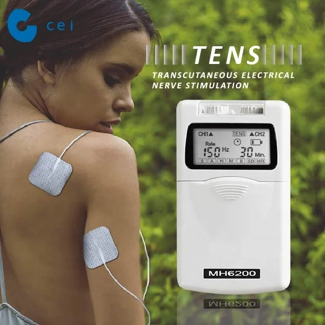 NEW Electric Handheld Massager Vibrator Physical Therapy Equipments Pain Relief Device TENS Machine