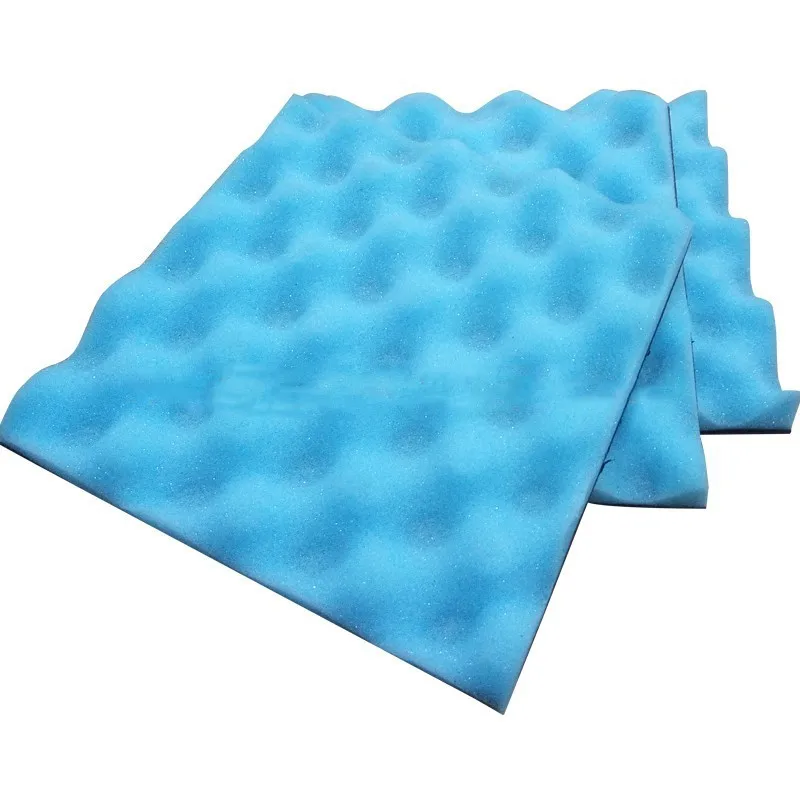 Egg crate shape sponge acoustic sound insulation