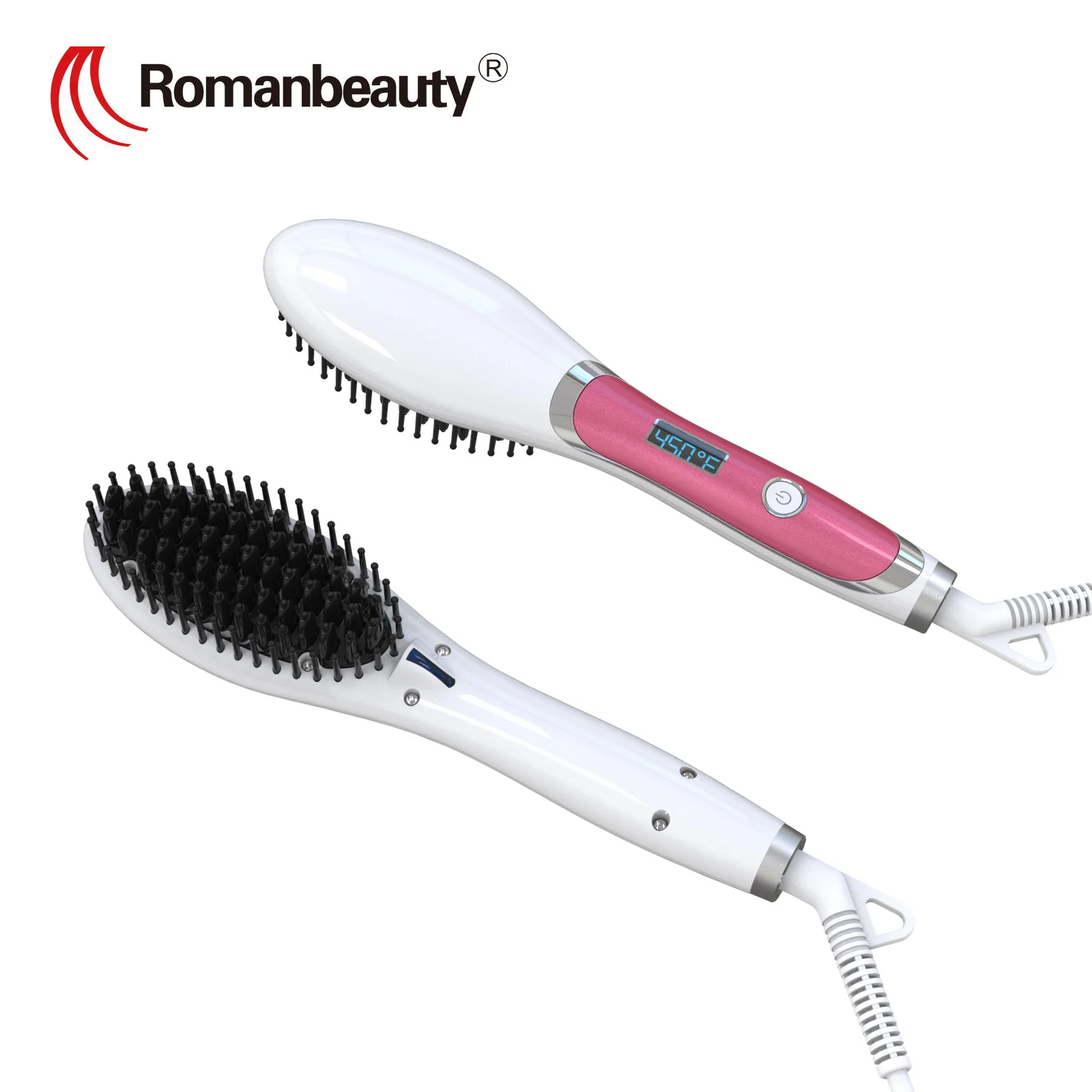 hair brush manufacturing RM-67 hot electric straightening hair brush