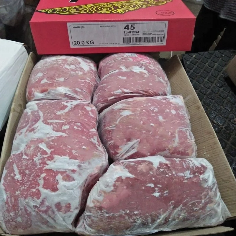 
RUMPSTEAK (45) Indian Halal Frozen Boneless Buffalo Meat 