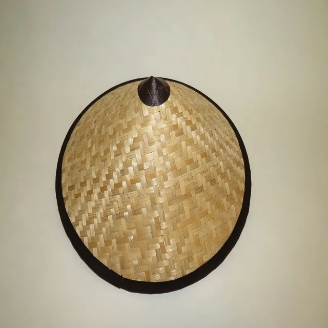 Vietnam Bamboo Conical Promotion Hat Use For Beach Party Holiday Customize the size