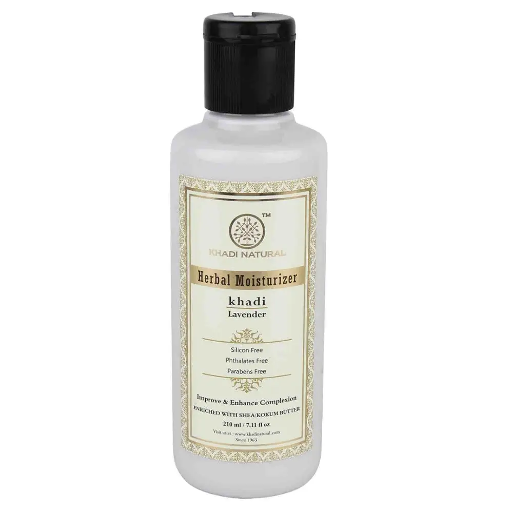 Khadi Natural Herbal Lavender Fairness Moisturizer Sls & Paraben Free