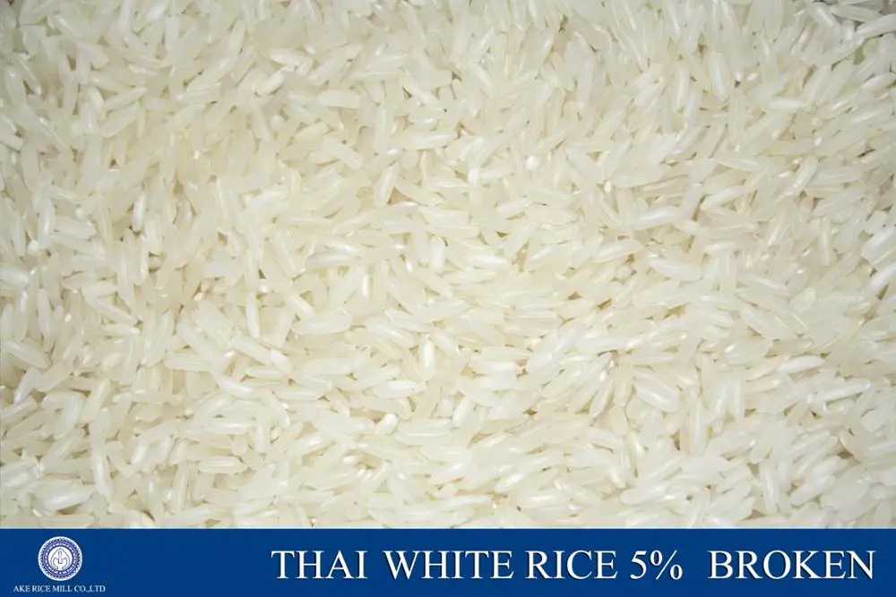 
Thai Long Grain White Rice 5% Broken 