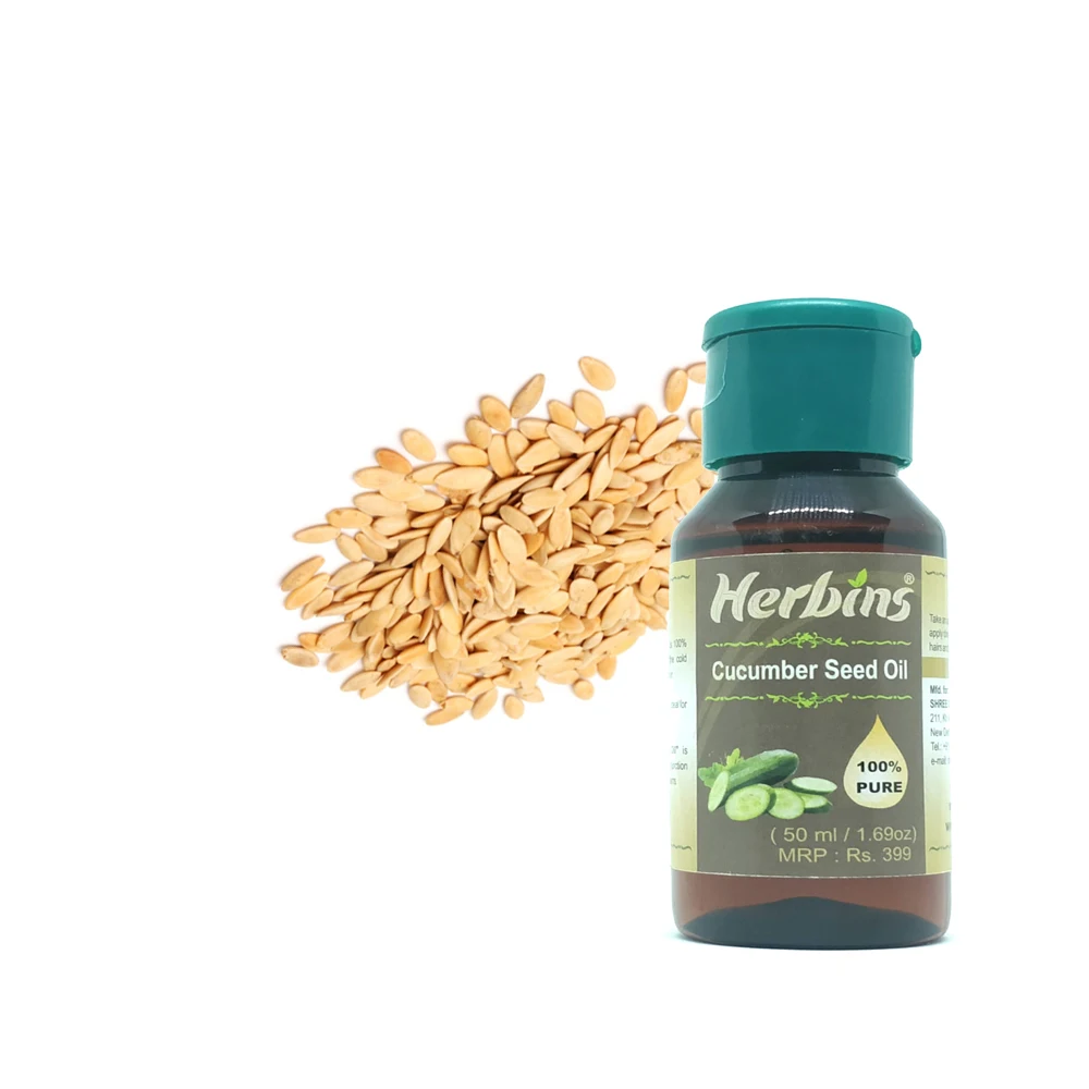 Organic Cold Pressed Cucumber Seed Carrier Oil
