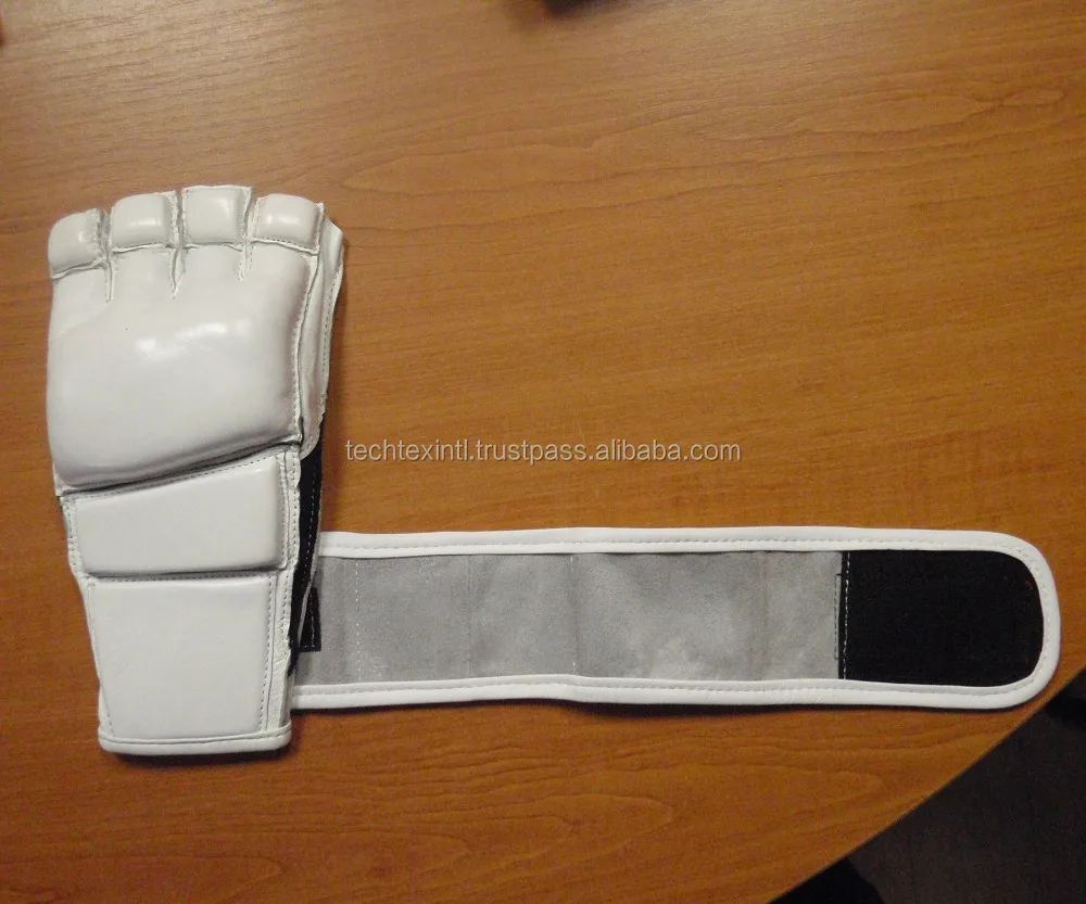 
Thumb protection UFC kicking training grappling custom MMA gloves 