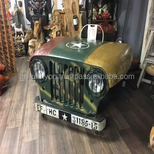 Винтажный письменный стол jeep/винтажная мебель