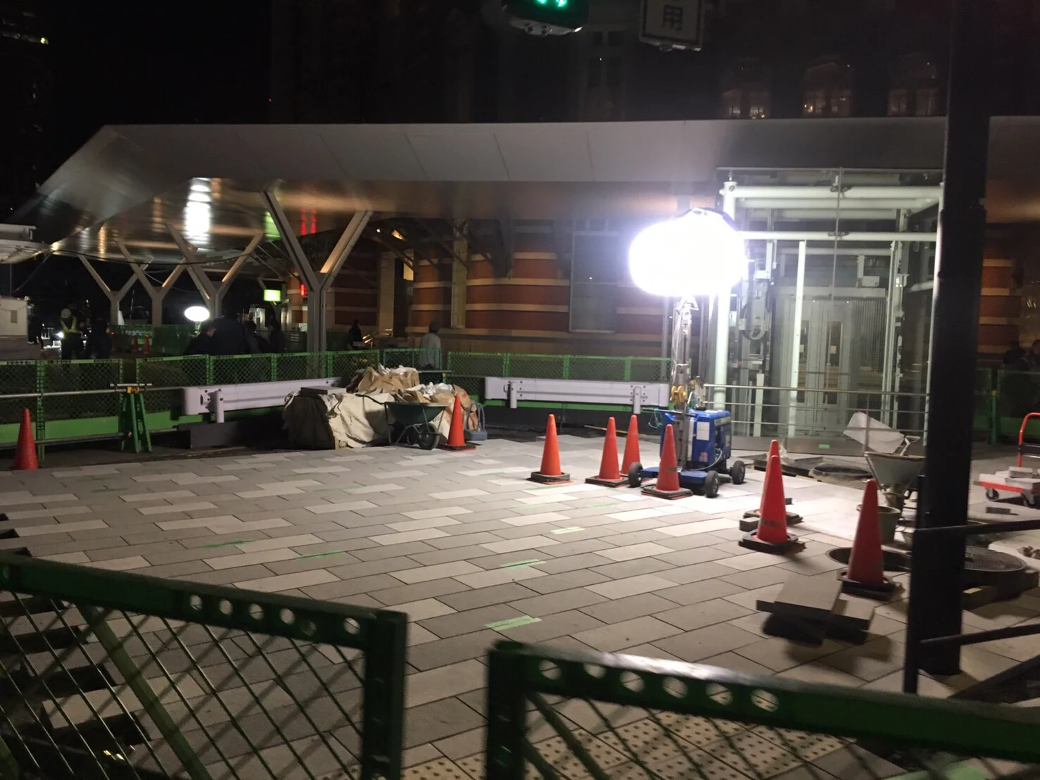 
Temporary lighting solution for Emergency Rescue gas tunneling 