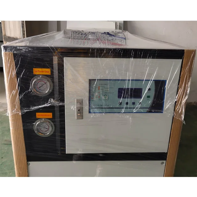 Professional manufacturer 5HP air chiller machines industrial air cooled water chiller for plastic injection molding industrty.