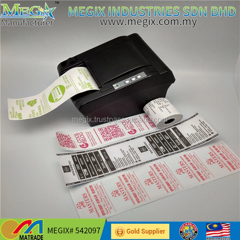 OEM printed 80mmThermal Receipt Paper Roll