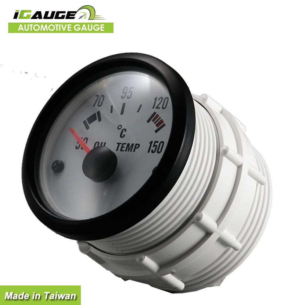 Combo Pointer High Quality ISO Auto Parts Oil Temp Gauge Temperature Meter