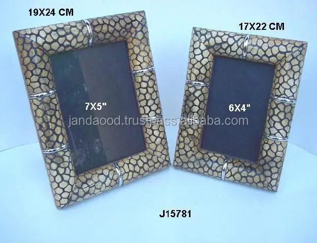 Horn With Honey Comb Pattern Photo Frame Available In Other Designs Home Decor Photo Frame